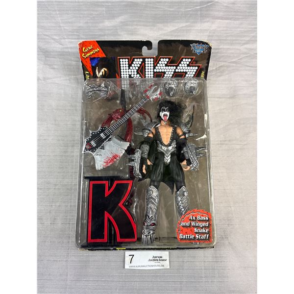 Gene Simmons of Kiss McFarlane Figure Still Sealed in Pkg