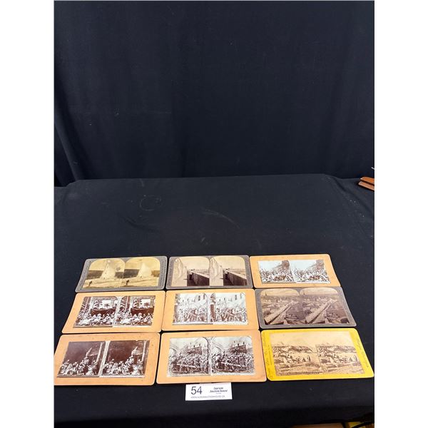 Lot of 6 Antique Religious  Stereoview Cards