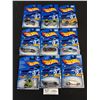 Image 1 : Lot of 9 Hotwheels New In Package