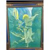 Image 2 : Maxfield Parrish Art Deco Print "The Canyon" in Frame