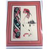 Image 2 : Professionally Framed West Coast Native Print D.M. Dennis Description on Back