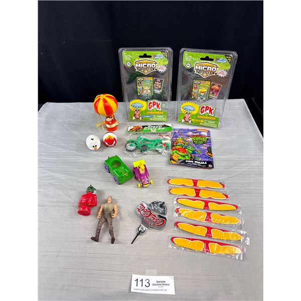A Good Collectible Lot of Vintage Toys Some Still Sealed