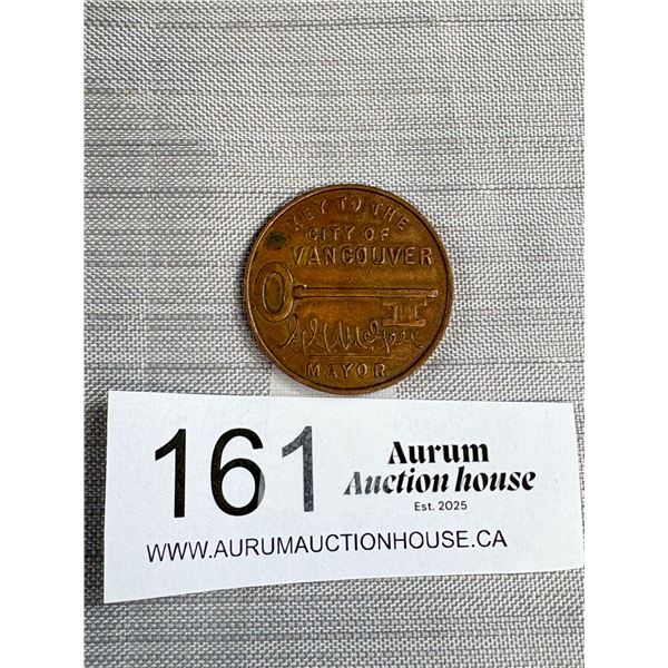 1936 Vancouver Collectible Token