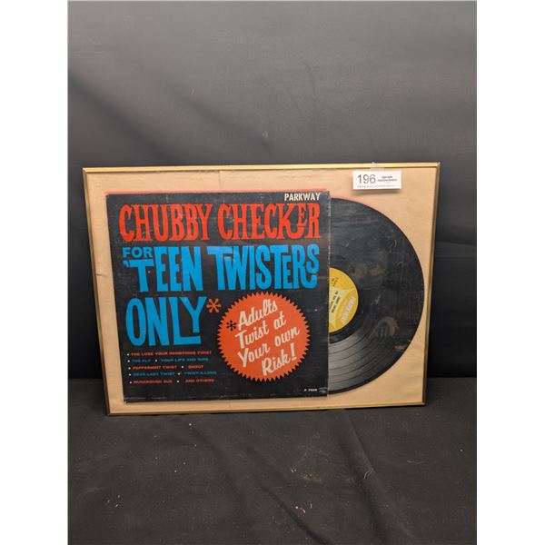 A Nicely Framed Chubby Checker Album