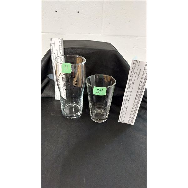 LOT DE 33 VERRES 10OZ