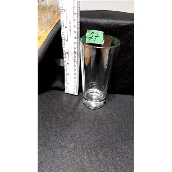 LOT DE 27 VERRES 12OZ