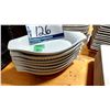 Image 2 : LOT DE 7 ASSIETTES A LASAGNE 11.5”X6”