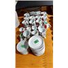 Image 1 : LOT DE 63 PCS TASSES AGGA ET SOUS-COUPES ASS.