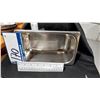 Image 1 : LOT DE 6 CONTENANTS INOX 6”X10”X4”