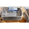 Image 4 : LOT DE 6 CONTENANTS INOX 12”X6”X4”