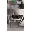 Image 2 : TABLE AVEC EGOUTOIRE INOX 32”X19”X36”