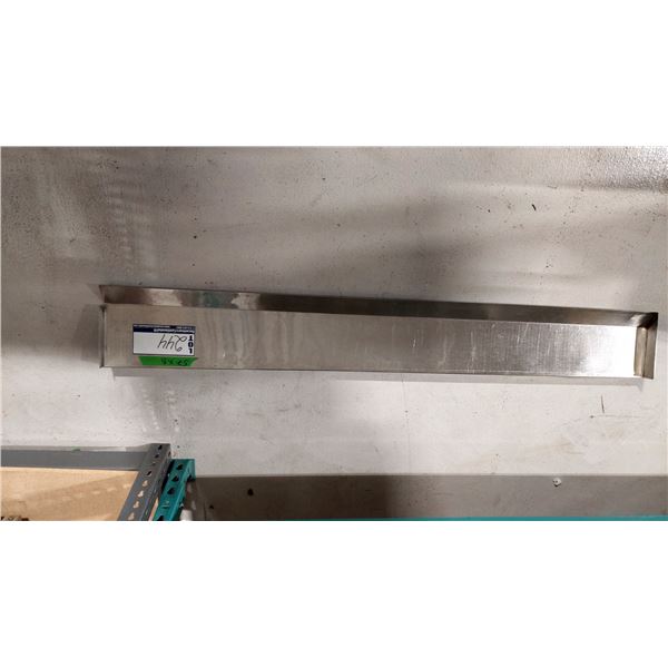 TABLETTE INOX 57”X8”