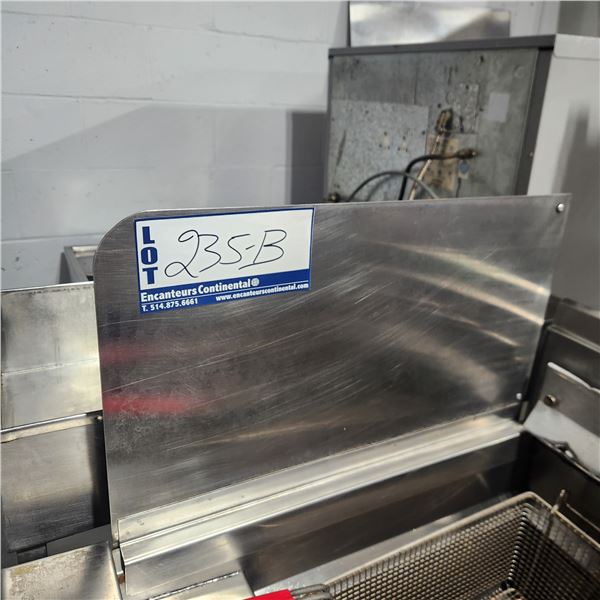 PARE-ÉCLABOUSSURE POUR FRITEUSE