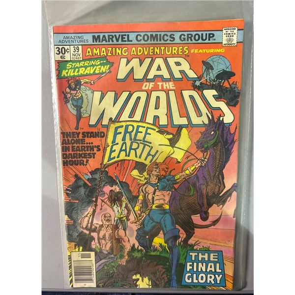 Amazing Adventures #39 (1976) War of the Worlds
