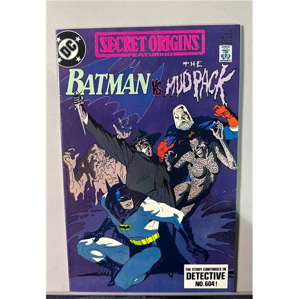 Secret Origins #44 (1989) Batman vs Mud Pack