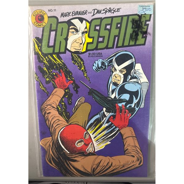 Crossfire #11 (1985, Eclipse Comics)