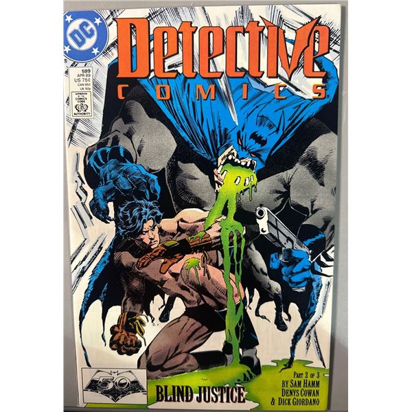 Detective Comics #599 (DC, 1989) Blind Justice