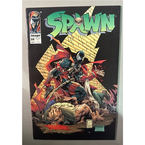 Spawn #28 Image Comics Feb 1995 1st Printing Todd McFarlane Greg Capullo