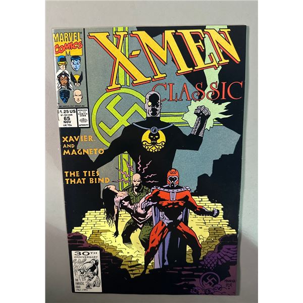 X-Men Classic #65 (Marvel, 1991) Xavier & Magneto "The Ties That Bind"