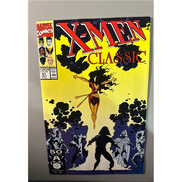 X-Men Classic #61 (Marvel Comics, 1991) Copper Age, Dungeons & Dragons Ad