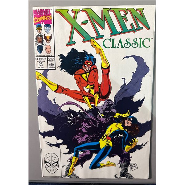 X-Men Classic #52 (Marvel Comics, 1990) Spider-Woman & Kitty Pryde