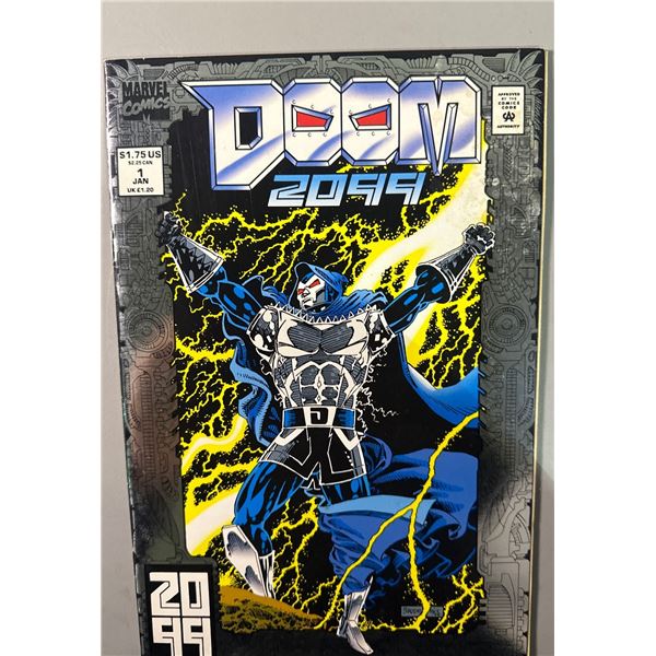 Doom 2099 #1 (Marvel, 1993) 1st Appearance of Doom 2099, Foil Cover