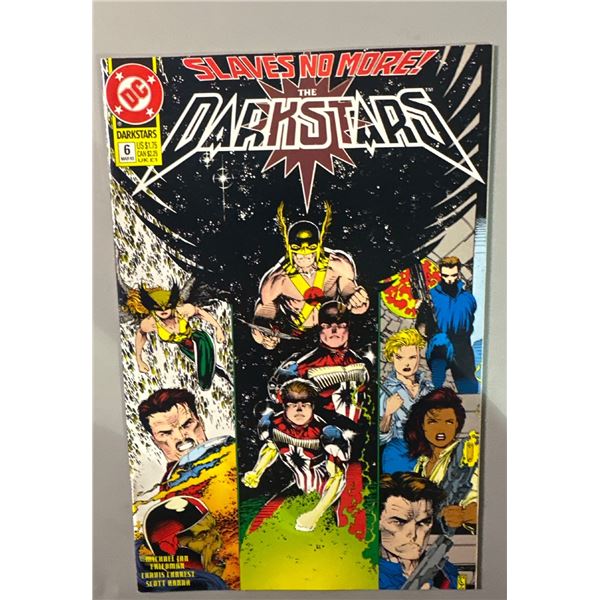 Darkstars #6 (DC Comics, 1993) Army of Darkness Movie Ad on Back Cover