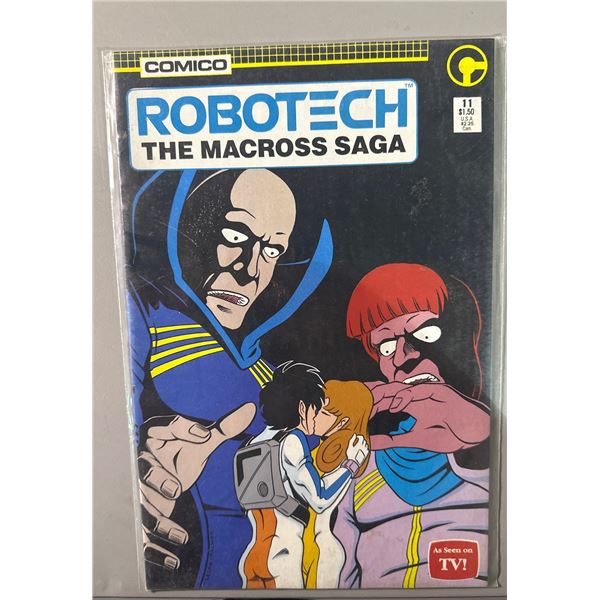 Robotech The Macross Saga #11 Comic Book (Comico, 1986) As Seen On TV