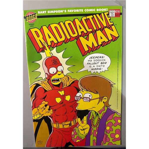 Radioactive Man #216 Bongo Comics (1994) Simpsons - See No Evil Hear No Evil