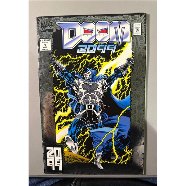 Doom 2099 #1 (Marvel Comics, 1993) 1st Appearance, Foil Cover