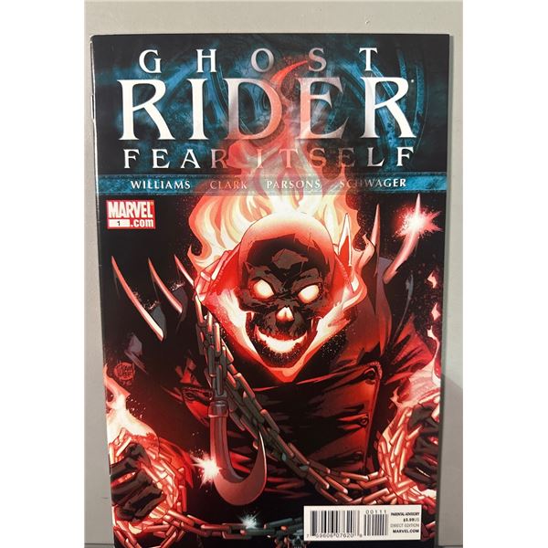 Ghost Rider: Fear Itself #1 (2011) Marvel Comics - Adam Kubert Cover