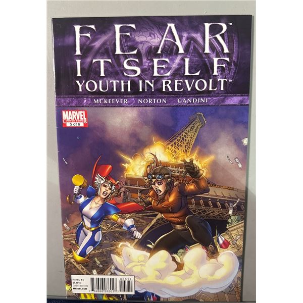 Fear Itself: Youth In Revolt #5 (of 6) Marvel Comics (2011) FEAR TIE-IN
