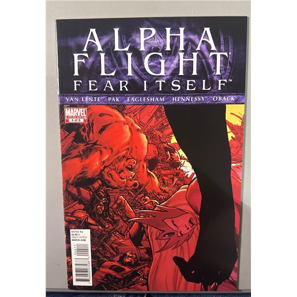 Alpha Flight Fear Itself #4 (Marvel, 2011) Comic Book