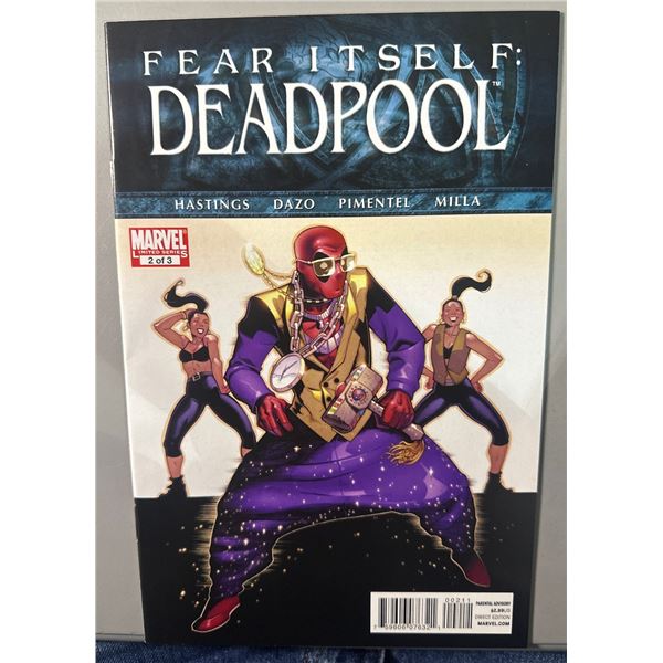 Fear Itself: Deadpool #2 (2011) Marvel Comics - MC Hammer Homage Cover