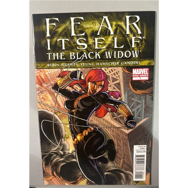 Fear Itself: The Black Widow #1 One-Shot Comic (Marvel, 2011) Bunn Nguyen