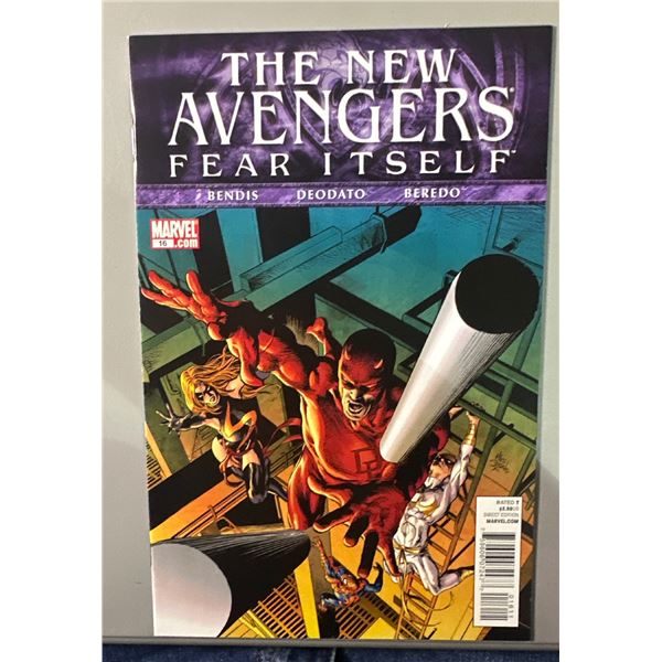 The New Avengers #16 (2011) Fear Itself Marvel Comics Bendis Deodato