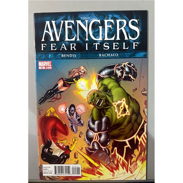 Avengers #15 (2011) Fear Itself Marvel Comic - Bendis & Bachalo