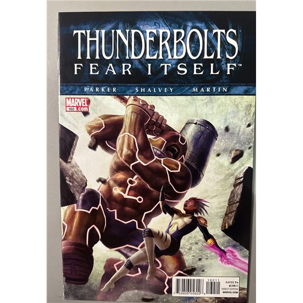 Thunderbolts #160 (2011 Marvel Comics) Fear Itself Tie-In, Parker, Shalvey