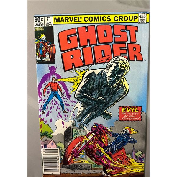 Ghost Rider #71 (Marvel Comics, Aug 1982) G.I. Joe Mobile Strike Force Ad
