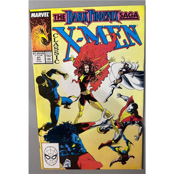 Classic X-Men #41 The Dark Phoenix Saga Marvel Comic Book Dec 1989
