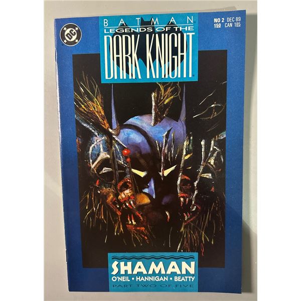 Batman: Legends of the Dark Knight #2 (DC Comics, 1989) Shaman Part 2