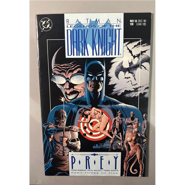 Batman: Legends of the Dark Knight #13 (DC Comics, Dec 1990) Prey Part 3/5