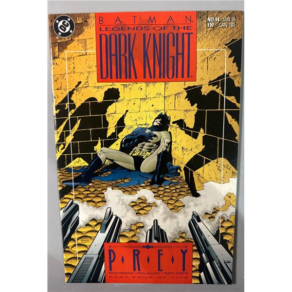 Batman: Legends of the Dark Knight #14 (DC, 1991) Prey Part 4