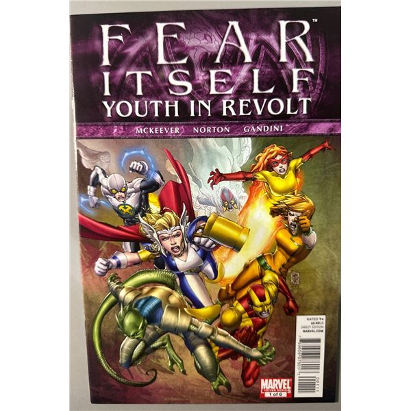 Fear Itself: Youth In Revolt #1 (Marvel Comics, 2011) 1 of 6 Limited Series