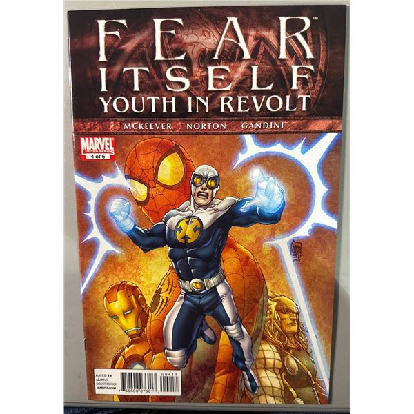Fear Itself: Youth in Revolt #4 (Marvel Comics, 2011) Comic Book