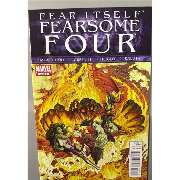 Fear Itself: Fearsome Four #4 (of 4) | Marvel Comics 2011 | Montclare Green