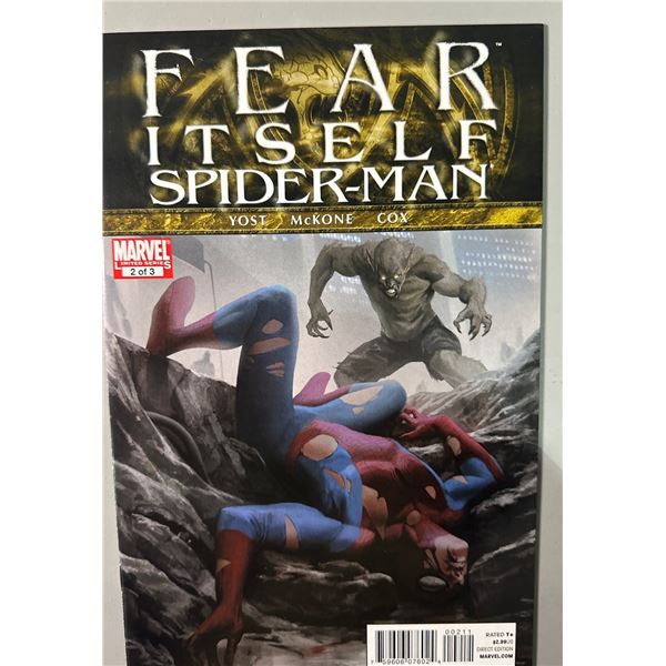 Fear Itself: Spider-Man #2 (Marvel, 2011) Yost, McKone, Cox - Limited Series