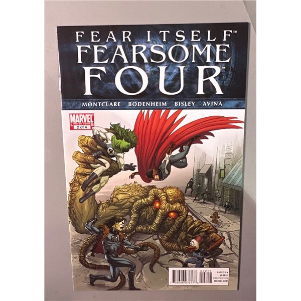Fear Itself: Fearsome Four #2 Marvel Comics (2011) Limited Series