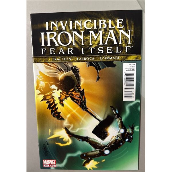 Invincible Iron Man #505 (2011) Marvel Comics - Fear Itself Tie-In