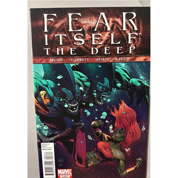 Fear Itself: The Deep #3 (of 4) (Marvel Comics, 2011) Direct Edition